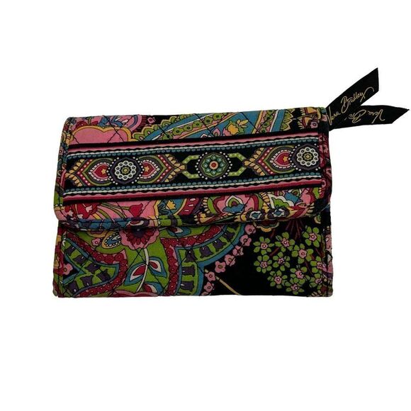 Vera Bradley symphony hue tri-fold wallet - Picture 1 of 16